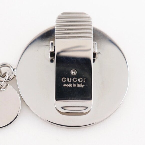 GUCCI baby key ring Chain with clip Silver metallic Women - Picture 6 of 9